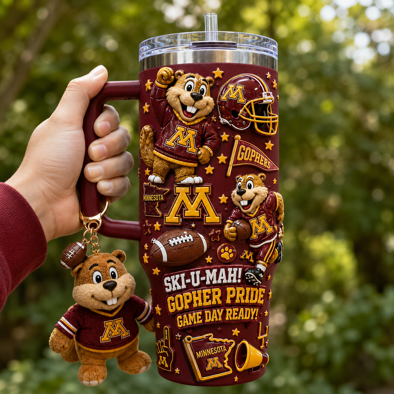 MGG 40oz Tumbler With Handle HTTT