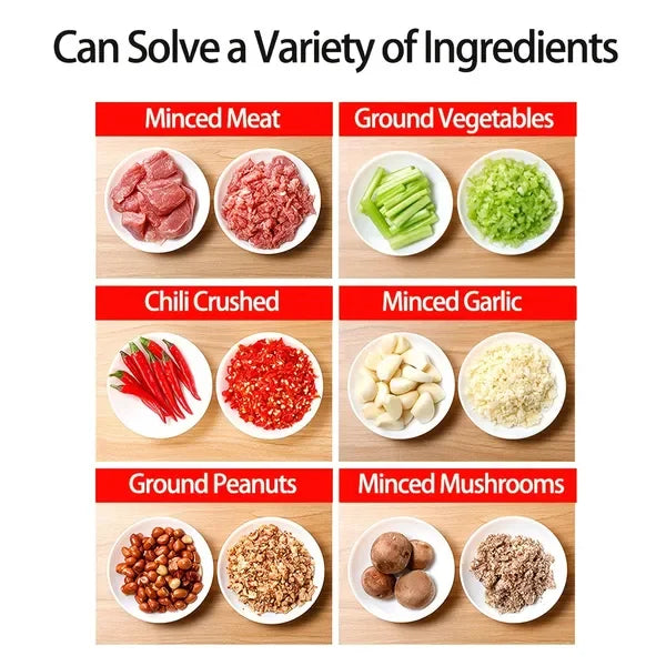 1pc; Manual Vegetable Chopper; Creative Garlic Masher; Reusable Meat Grinder; Household Kitchen Mini Food Chopper